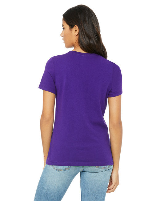 🌸BELLA + CANVAS Ladies' Relaxed Jersey Short-Sleeve T-Shirt The Branded Salon