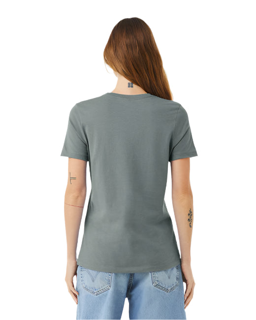 🌸BELLA + CANVAS Ladies' Relaxed Jersey Short-Sleeve T-Shirt The Branded Salon