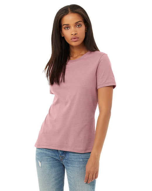 🌸BELLA + CANVAS Ladies' Relaxed Jersey Short-Sleeve T-Shirt The Branded Salon