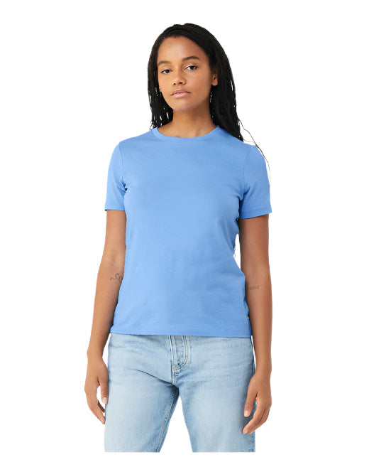🌸BELLA + CANVAS Ladies' Relaxed Jersey Short-Sleeve T-Shirt The Branded Salon