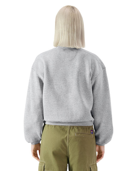 🦅American Apparel Ladies' ReFlex Fleece Crewneck Sweatshirt Effortless Branding