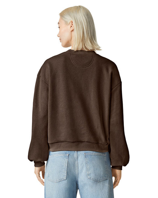 🦅American Apparel Ladies' ReFlex Fleece Crewneck Sweatshirt Effortless Branding