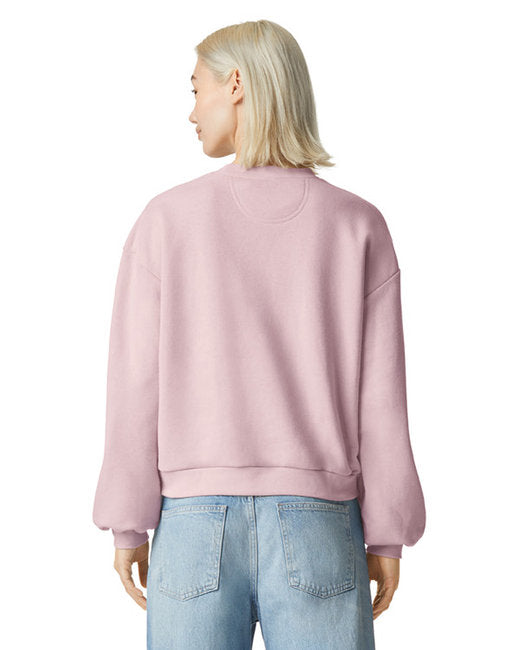 🦅American Apparel Ladies' ReFlex Fleece Crewneck Sweatshirt Effortless Branding