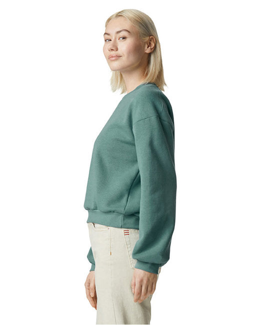 🦅American Apparel Ladies' ReFlex Fleece Crewneck Sweatshirt Effortless Branding