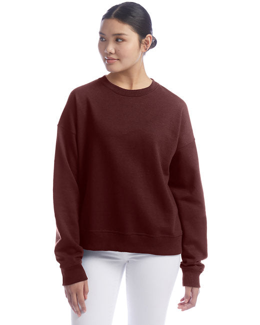 šChampion Ladies' PowerBlend Sweatshirt Effortless Branding