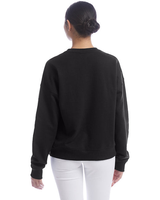 šChampion Ladies' PowerBlend Sweatshirt Effortless Branding