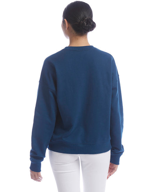 šChampion Ladies' PowerBlend Sweatshirt Effortless Branding