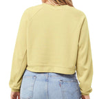 🌸BELLA + CANVAS Ladies' Raglan Pullover Fleece Effortless Branding