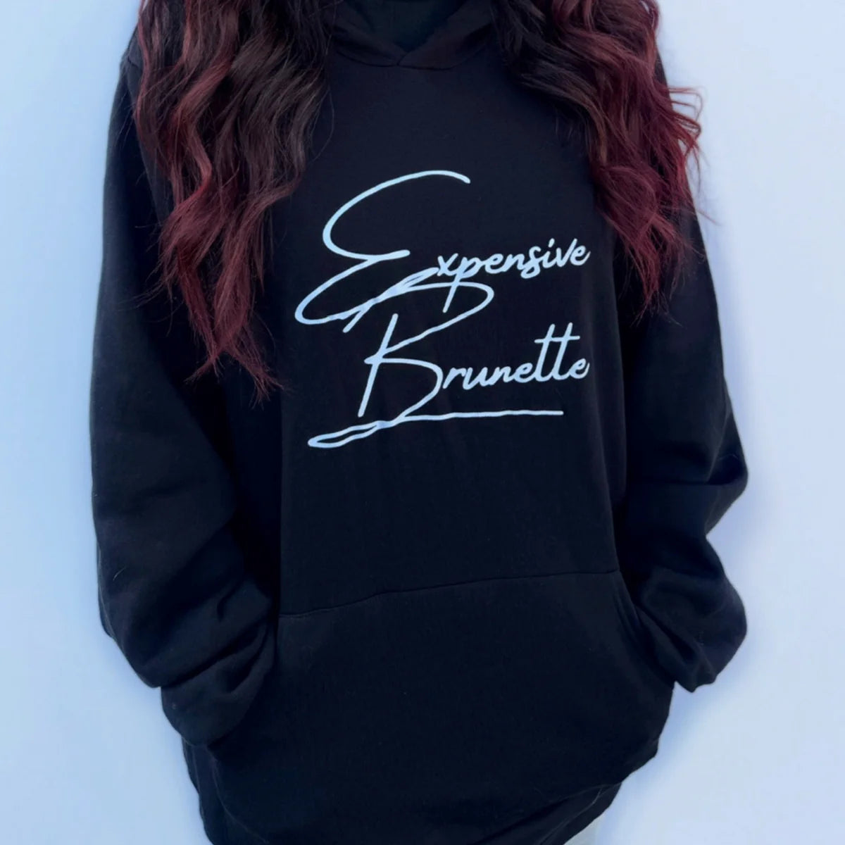 Expensive Brunette $$$ @sarahzstylz Hoodie 👑🍸🚁 - Preorder Product Ships week of Jan 27th