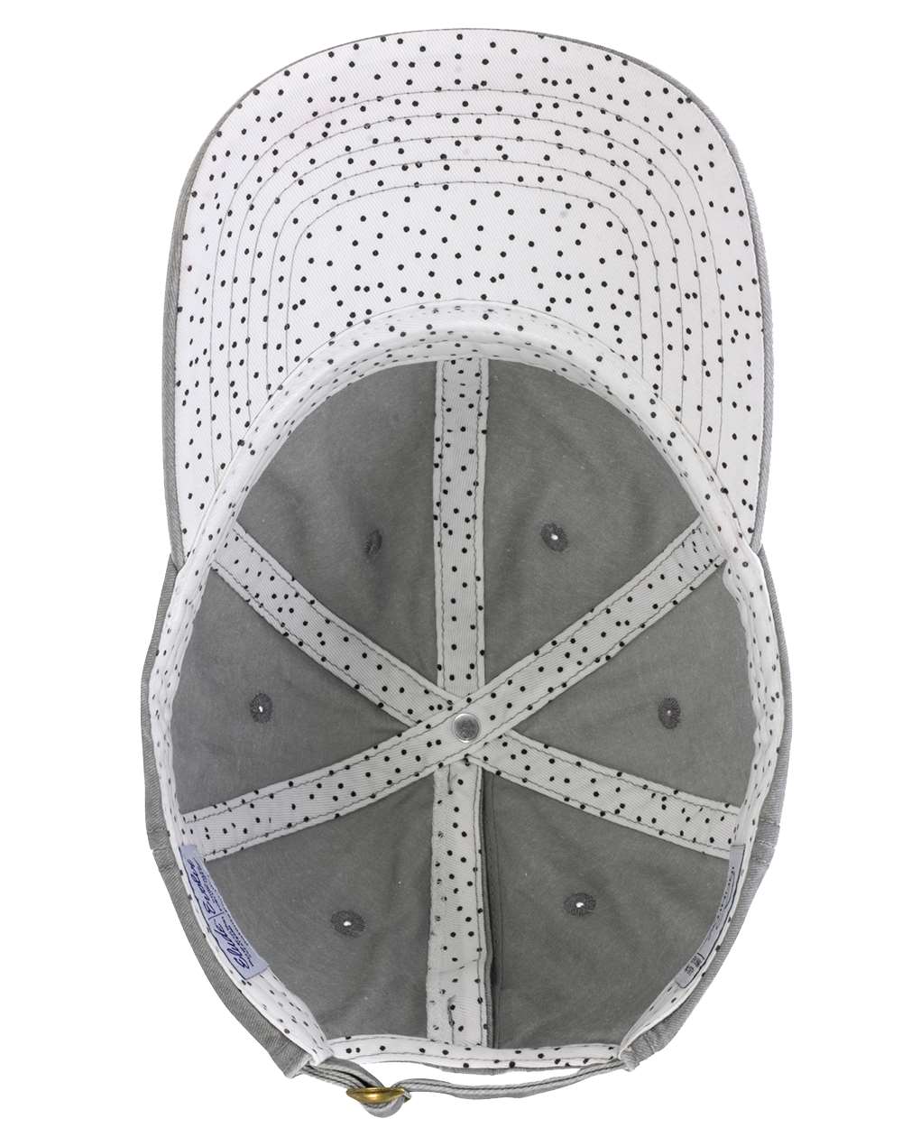 Light Grey/ Polka Dots