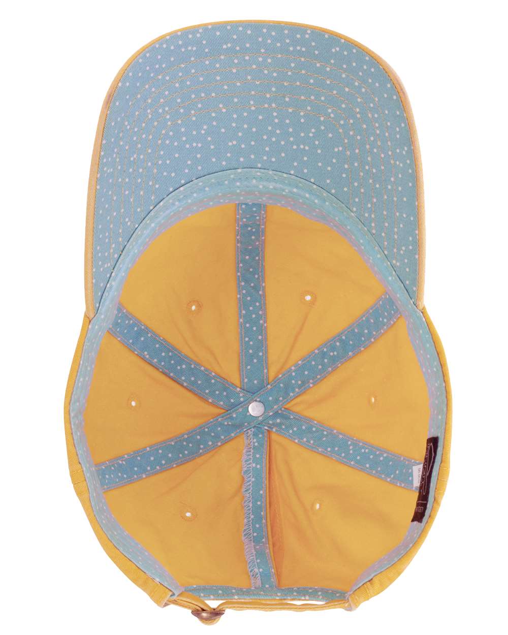 Sunset Yellow/ Polka Dots