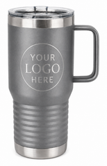 Custom Laser Engraved 20oz Travel Mug by Polar Camel