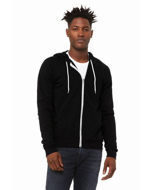 🌸BELLA + CANVAS Unisex Sponge Fleece Full-Zip Hooded Sweatshirt www.ebfakestore.com