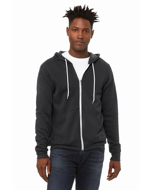 🌸BELLA + CANVAS Unisex Sponge Fleece Full-Zip Hooded Sweatshirt www.ebfakestore.com