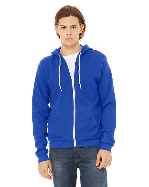🌸BELLA + CANVAS Unisex Sponge Fleece Full-Zip Hooded Sweatshirt www.ebfakestore.com