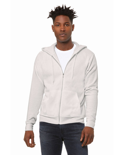 🌸BELLA + CANVAS Unisex Sponge Fleece Full-Zip Hooded Sweatshirt