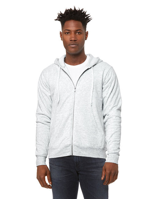 🌸BELLA + CANVAS Unisex Sponge Fleece Full-Zip Hooded Sweatshirt www.ebfakestore.com