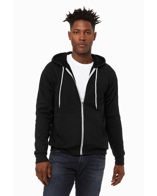🌸BELLA + CANVAS Unisex Sponge Fleece Full-Zip Hooded Sweatshirt www.ebfakestore.com