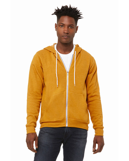 🌸BELLA + CANVAS Unisex Sponge Fleece Full-Zip Hooded Sweatshirt www.ebfakestore.com
