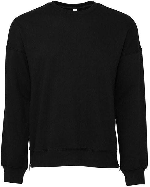 🌸BELLA + CANVAS Unisex Drop Shoulder Fleece Crew Sweatshirts