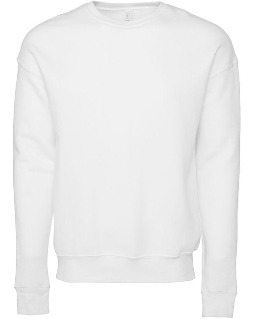 🌸BELLA + CANVAS Unisex Drop Shoulder Fleece Crew Sweatshirts