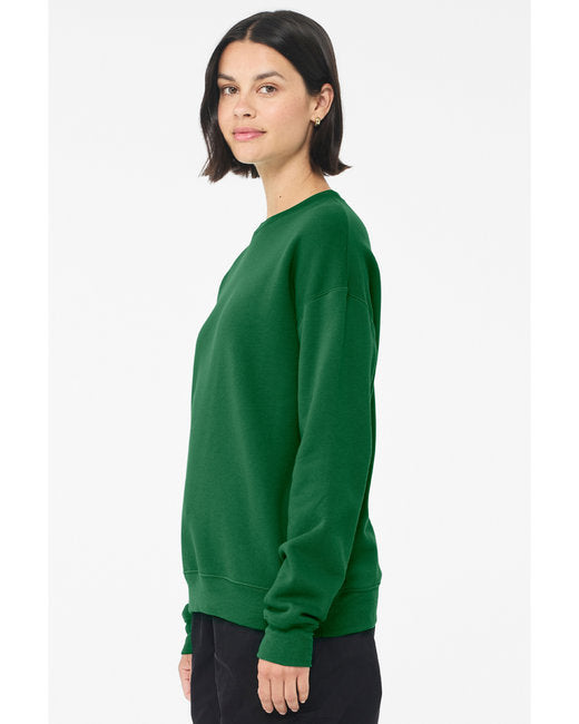 🌸BELLA + CANVAS Unisex Drop Shoulder Fleece Crew Sweatshirts