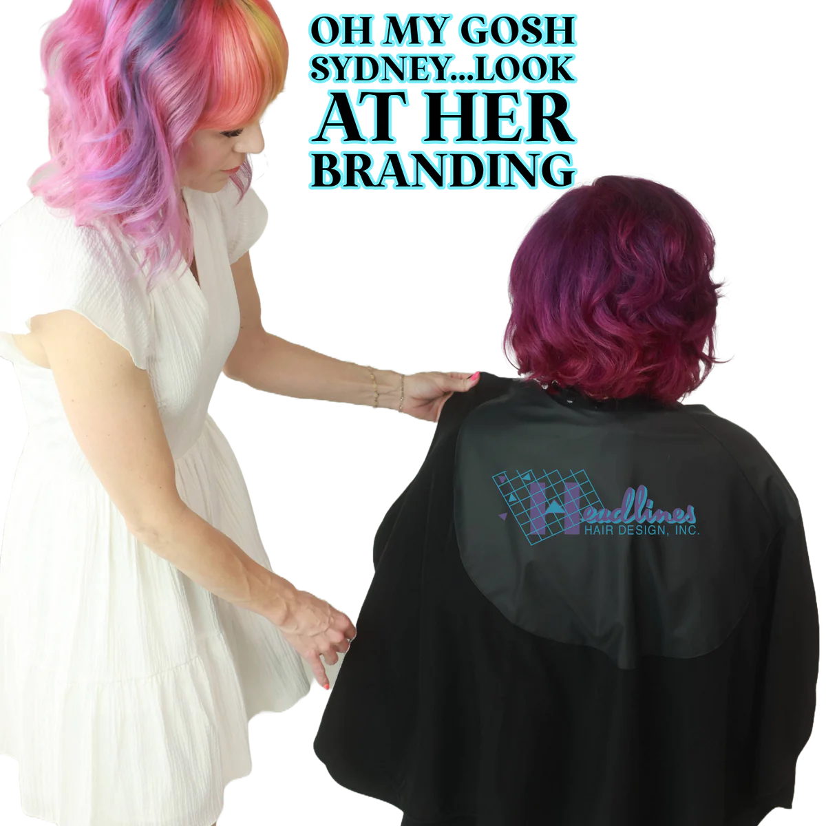 Mane Squeeze - Bleach Proof/Precision Cutting/ Color Cape