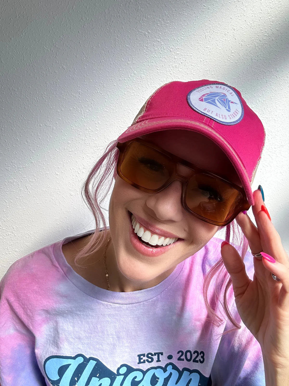 Feeling Stabby Patch Hat (Limited Edition)🦄🗡️