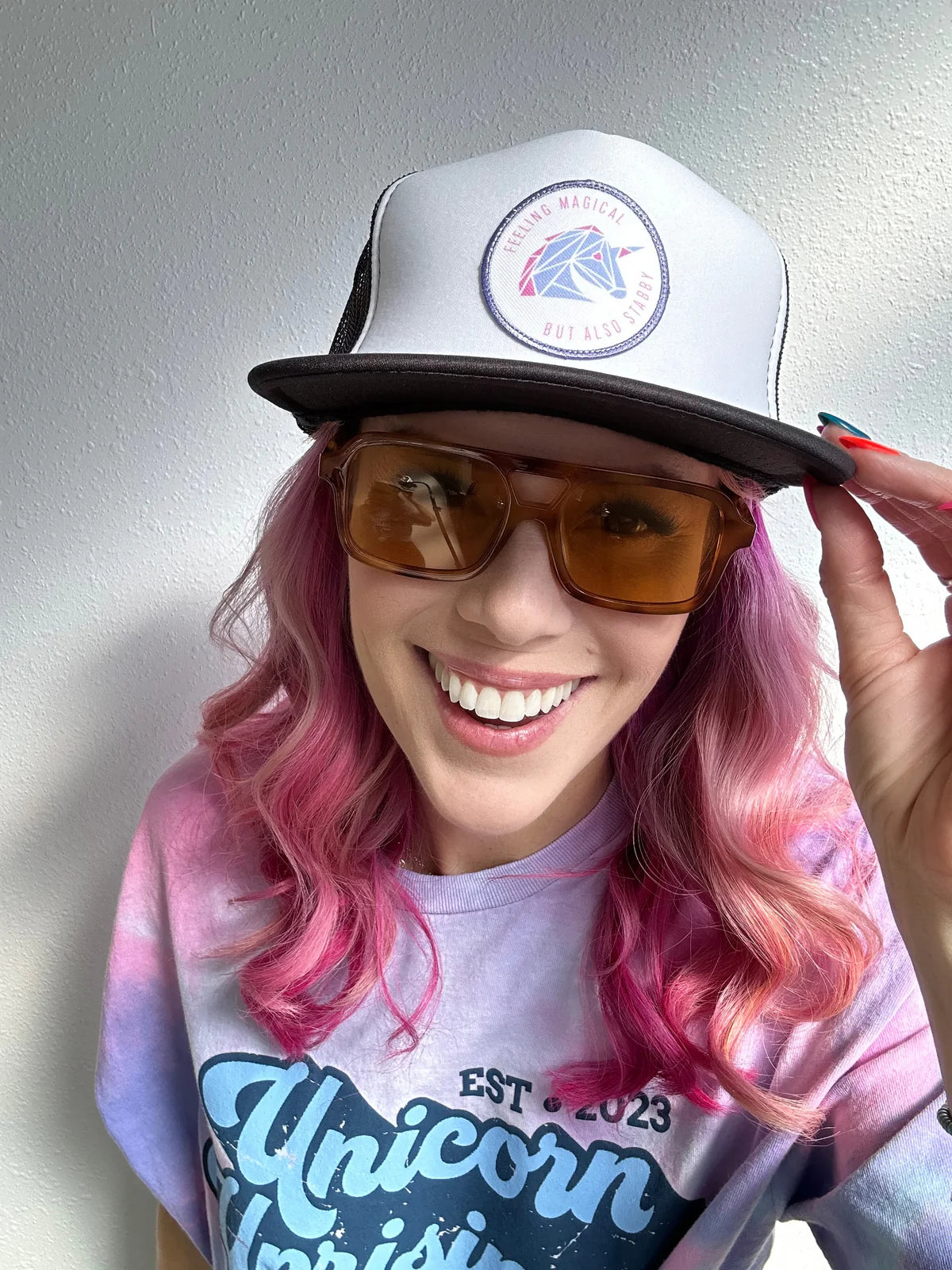 Feeling Stabby Patch Hat (Limited Edition)🦄🗡️