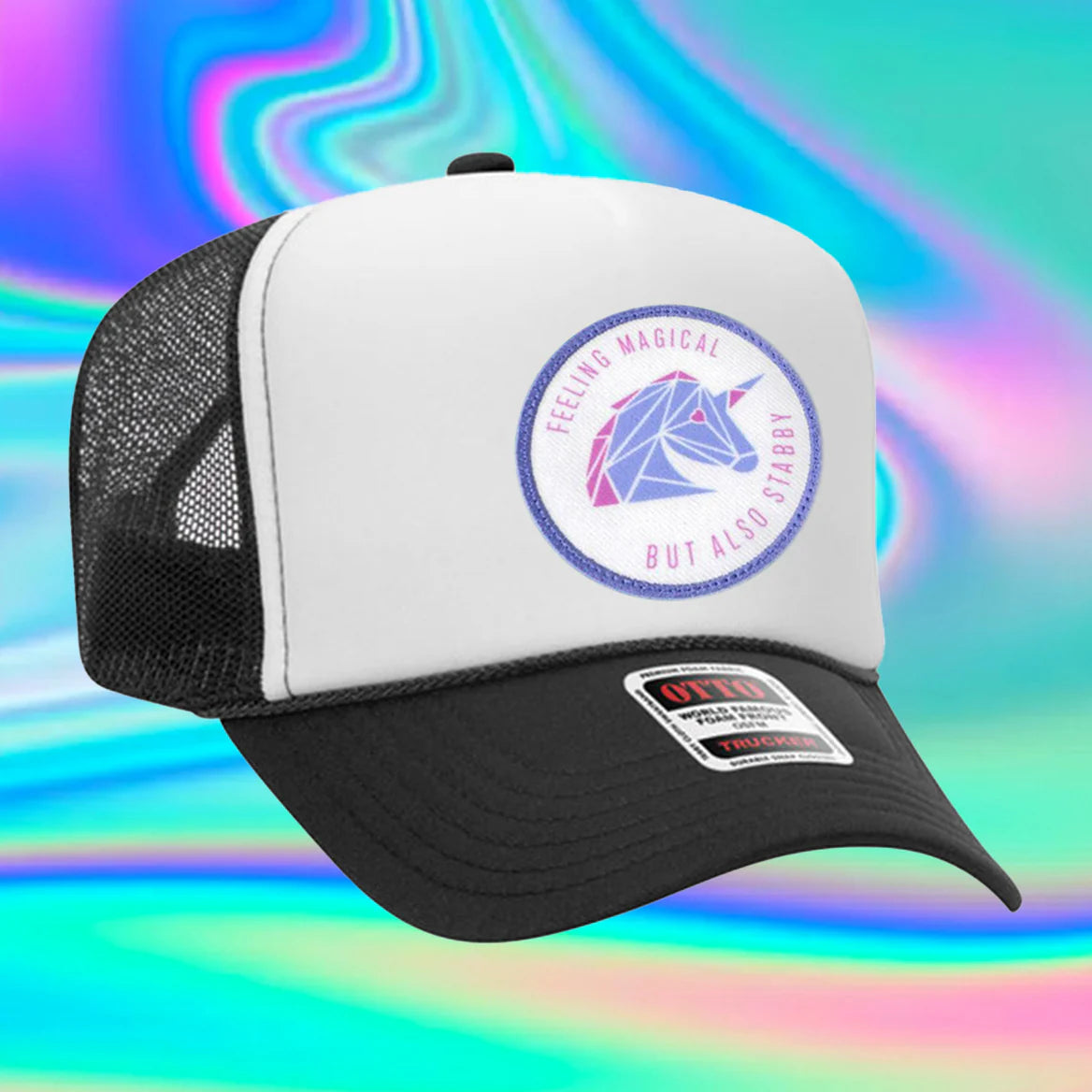 Feeling Stabby Patch Hat (Limited Edition)🦄🗡️