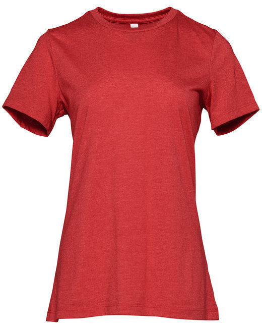 🌸BELLA + CANVAS Ladies' Relaxed Heather CVC Short-Sleeve T-Shirt