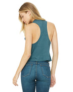 🌸BELLA + CANVAS Ladies' Racerback Cropped Tank www.ebfakestore.com