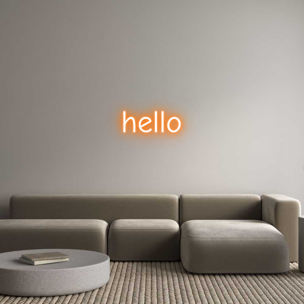 Custom Neon: hello