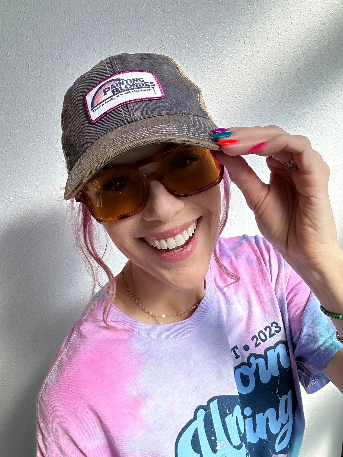 Painting Blondes Patch Hat (Limited Edition)👱‍♀️