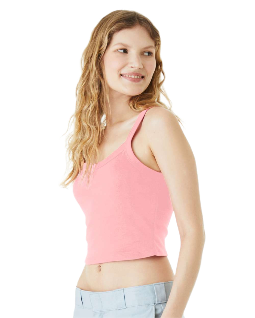 🌸BELLA + CANVAS Ladies' Micro Ribbed Scoop Tank