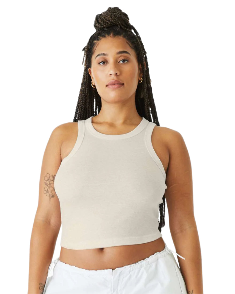 🌸BELLA + CANVAS Ladies' Micro Rib Racer Tank The Branded Salon