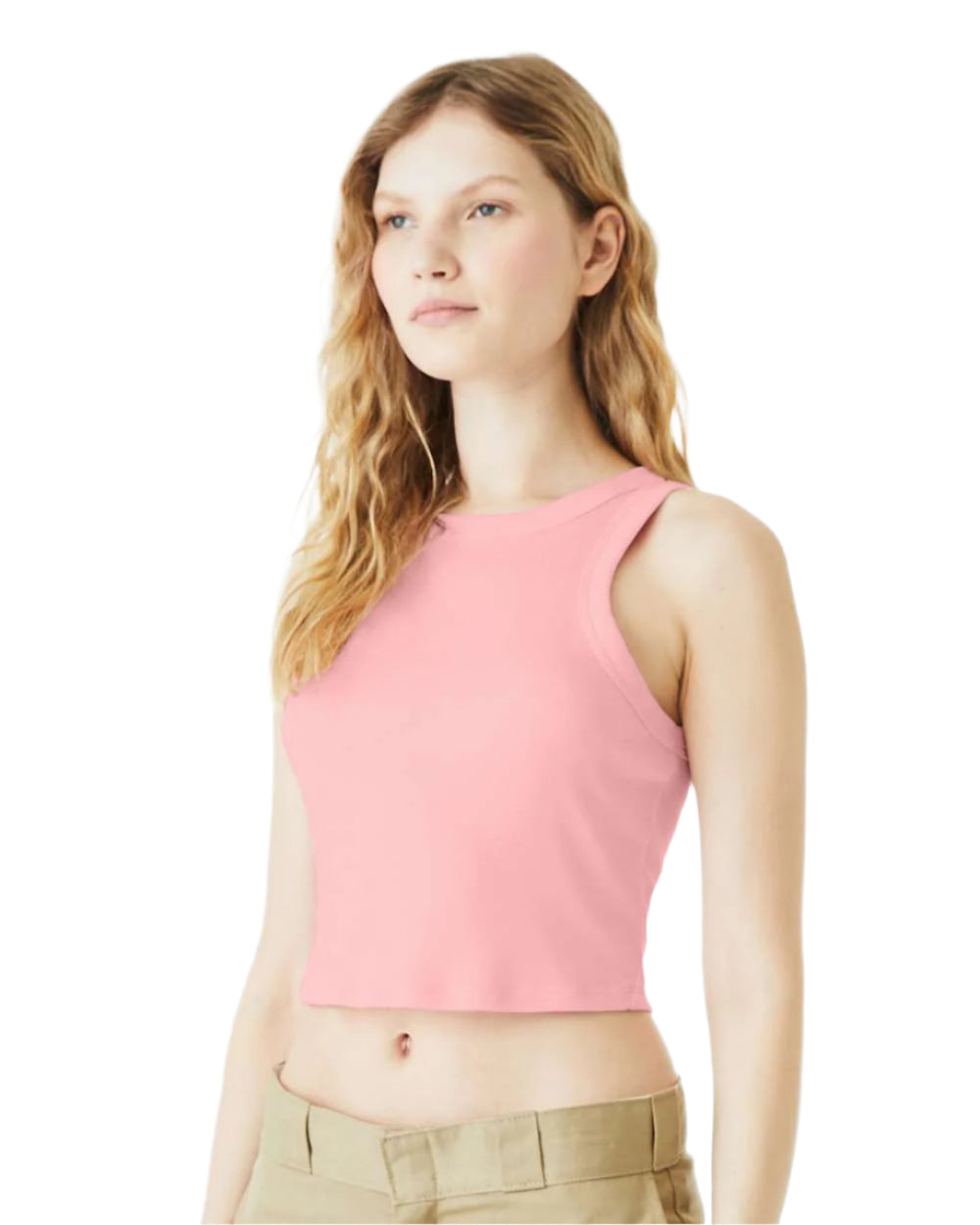 🌸BELLA + CANVAS Ladies' Micro Rib Racer Tank The Branded Salon