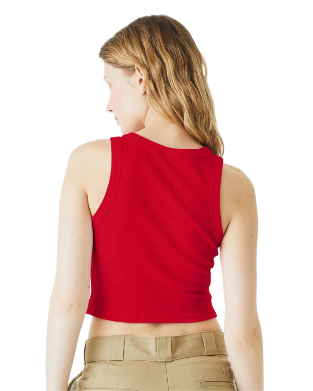 🌸BELLA + CANVAS Ladies' Micro Rib Racer Tank The Branded Salon