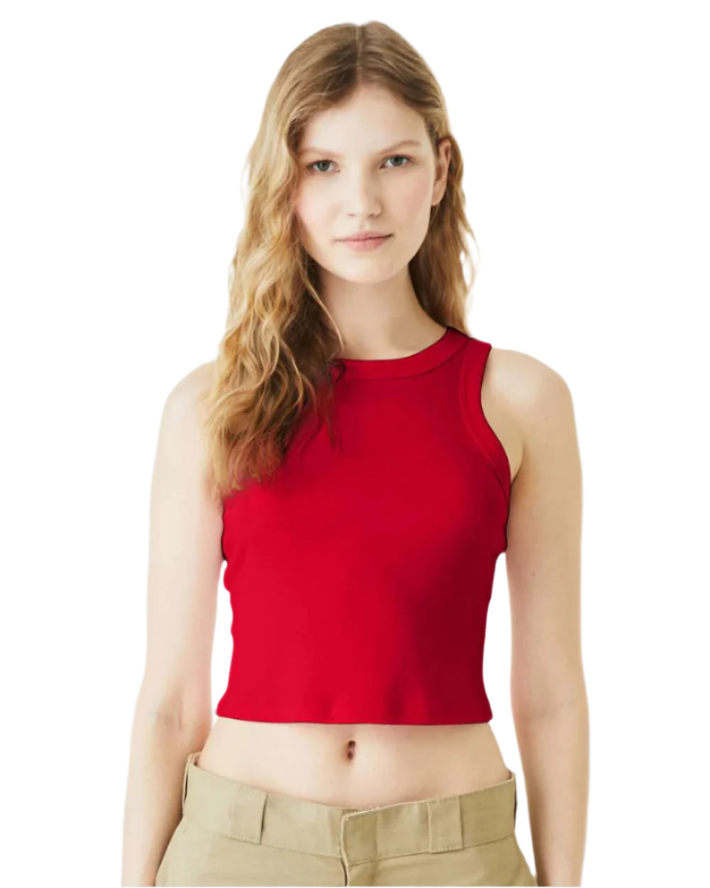 🌸BELLA + CANVAS Ladies' Micro Rib Racer Tank The Branded Salon