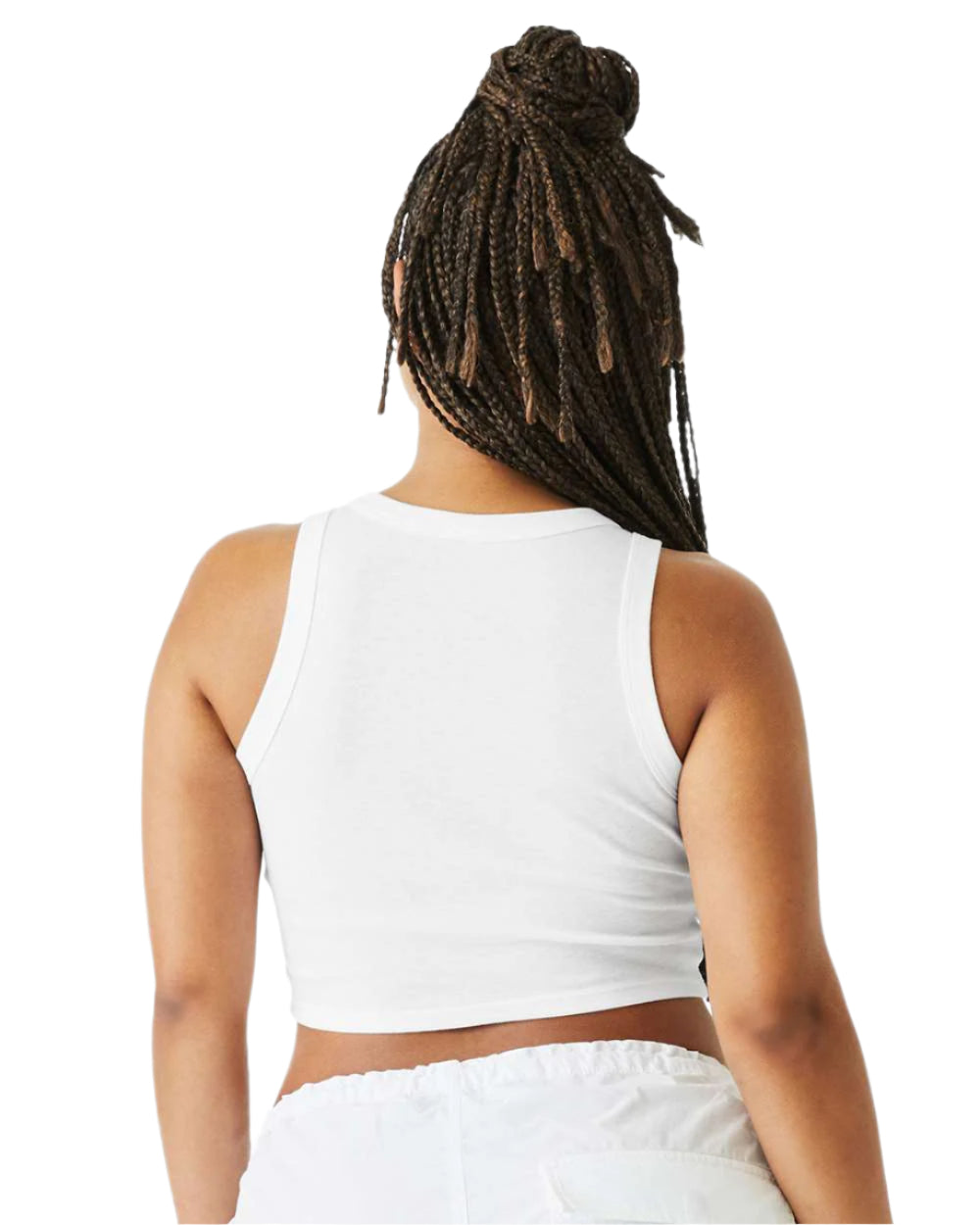 🌸BELLA + CANVAS Ladies' Micro Rib Racer Tank The Branded Salon