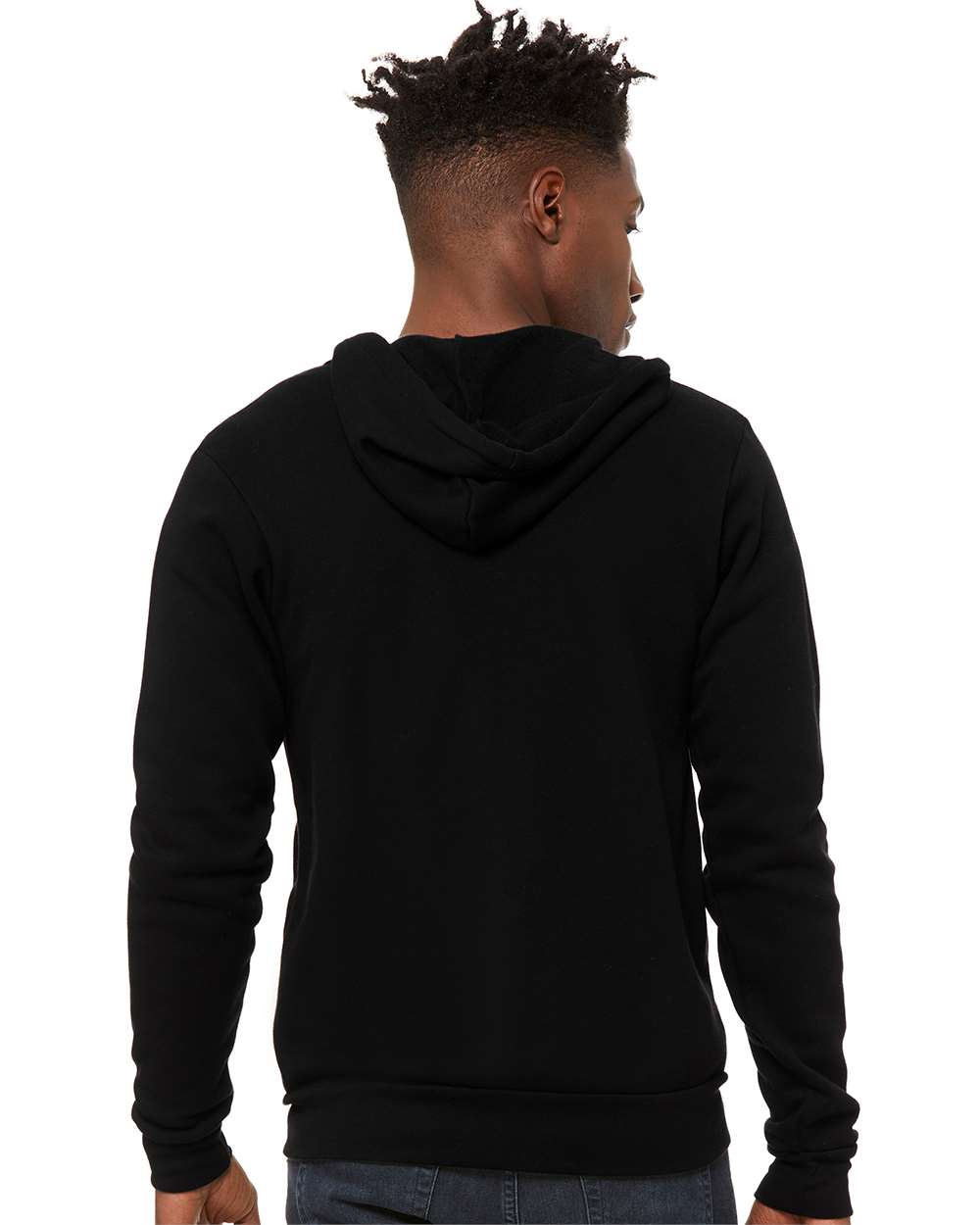 🌸BELLA + CANVAS Unisex Sponge Fleece Full-Zip Hooded Sweatshirt www.ebfakestore.com