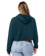 🌸BELLA + CANVAS Ladies' Crop Fleece Hoodie The Branded Salon