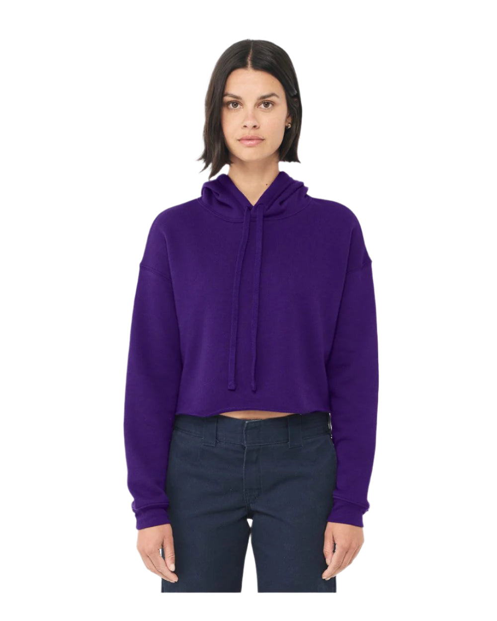 🌸BELLA + CANVAS Ladies' Crop Fleece Hoodie