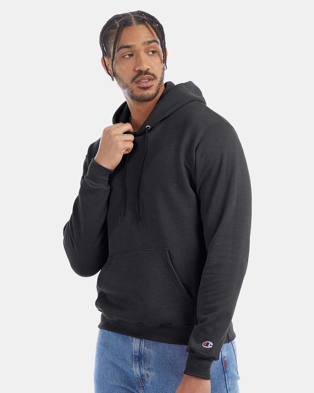 🏆Champion Adult Powerblend® Crewneck Sweatshirt Effortless Branding