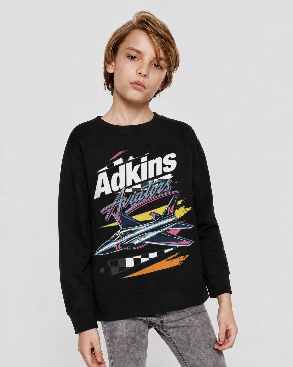 Adkins Avaitors Crew Neck sweatshirt