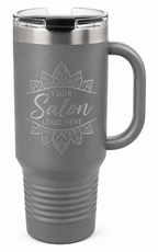 Custom Laser Engraved 40oz Travel Mug by Polar Camel