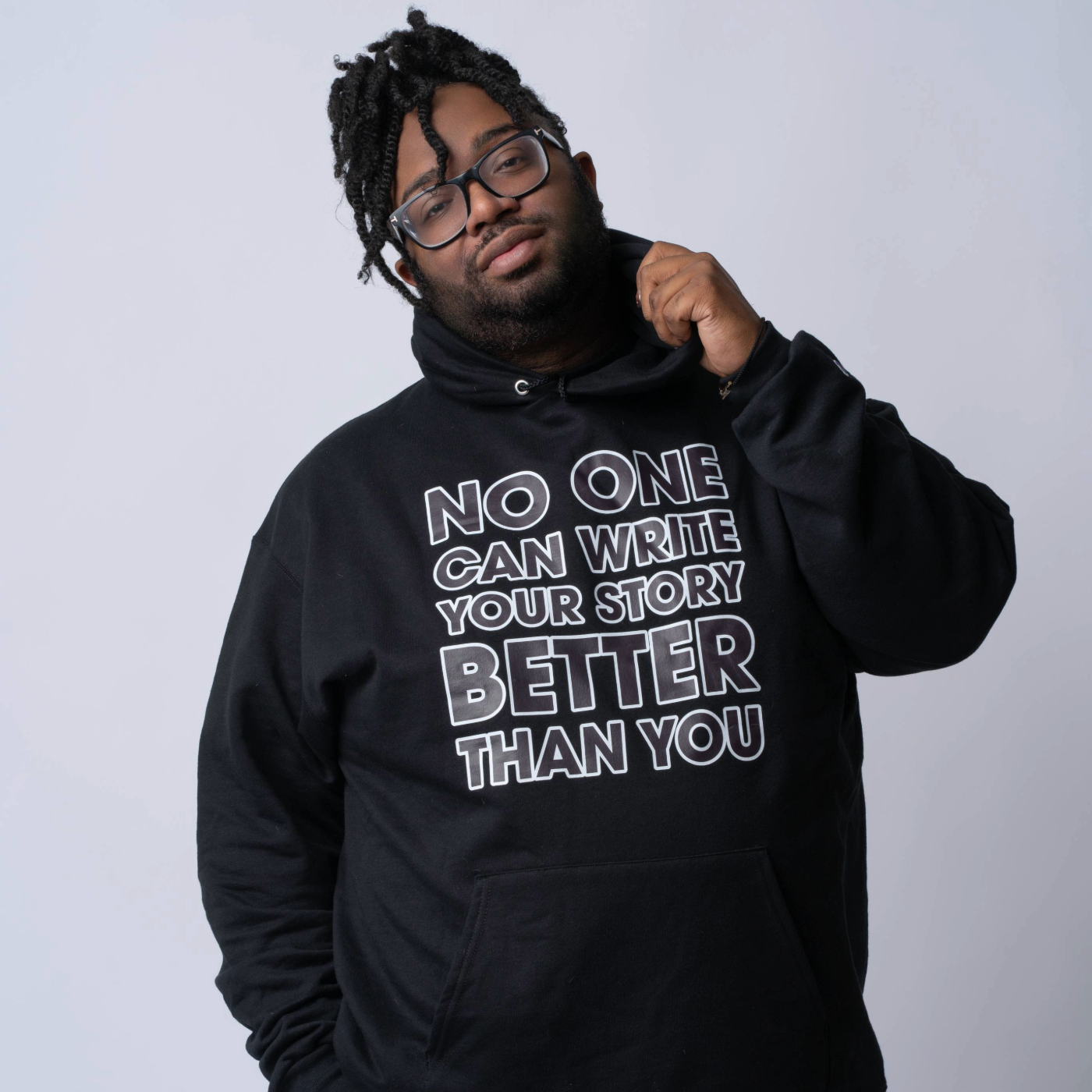 Write Your Story by @ChristopherAaron Champion Hoodie - Store Open until Feb 19th Unicorn Uprising