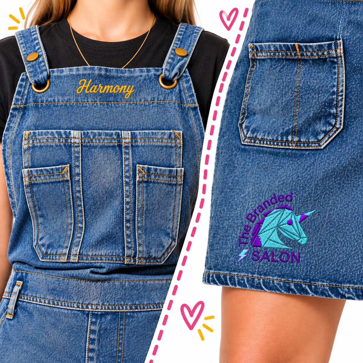 Denim DYE-HARD Bleach Resistant Apron
