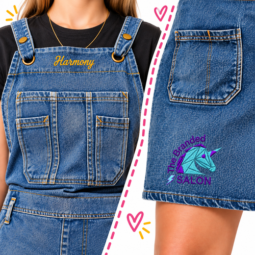 Denim DYE-HARD Bleach Resistant Apron
