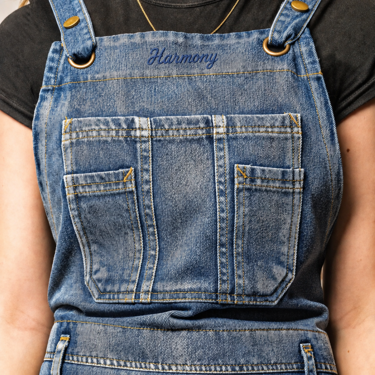 Denim DYE-HARD Bleach Resistant Apron